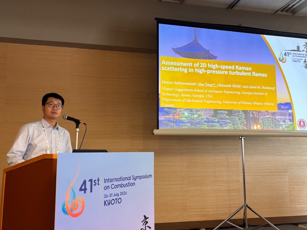 Prof. Tang delivering an oral presentation at ISOC 2026 in Kyoto